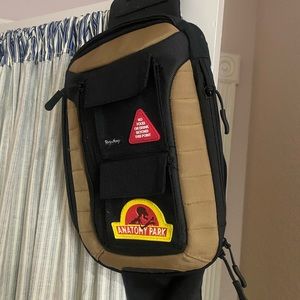 Rick and Morty Anatomy Park belt and chest bag